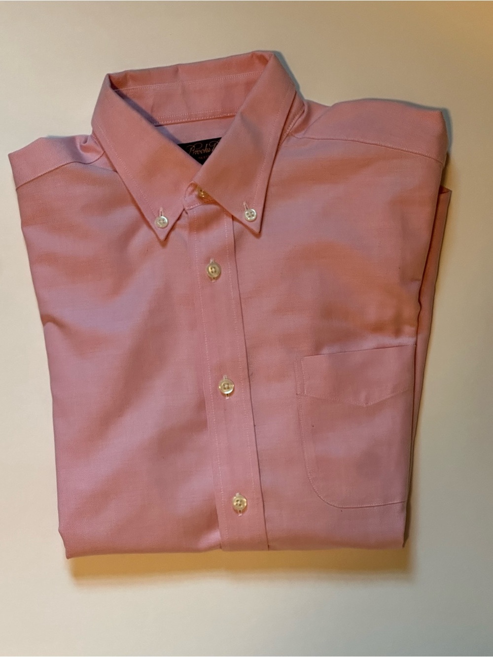 Brooks Brothers Pink Button-Down Dress Shirt